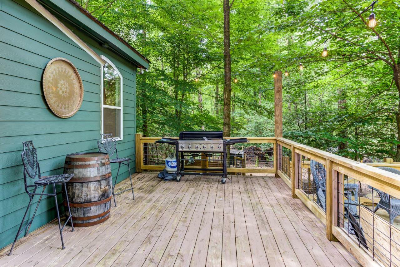 Coffee Creek Cabin Sautee Nacoochee Exteriör bild