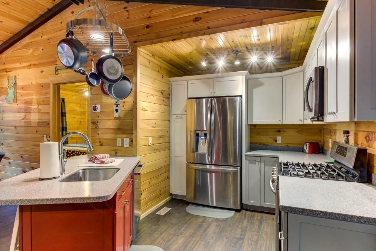 Coffee Creek Cabin Sautee Nacoochee Exteriör bild