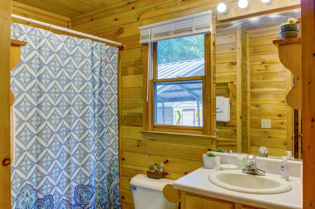Coffee Creek Cabin Sautee Nacoochee Exteriör bild