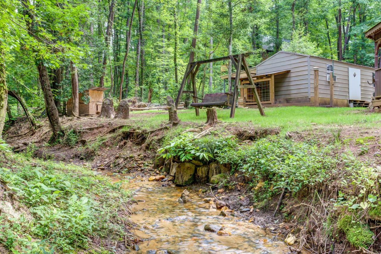 Coffee Creek Cabin Sautee Nacoochee Exteriör bild