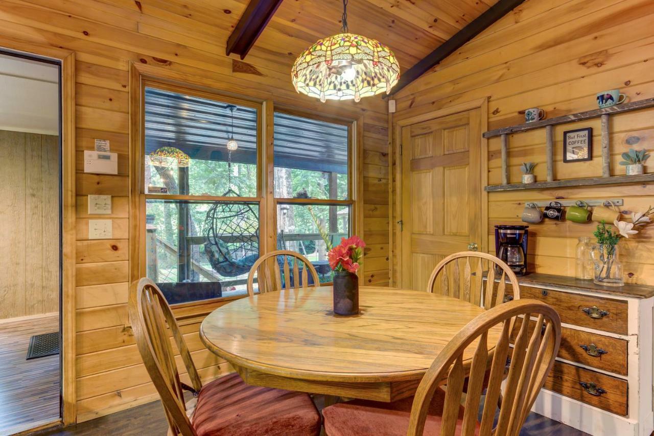 Coffee Creek Cabin Sautee Nacoochee Exteriör bild