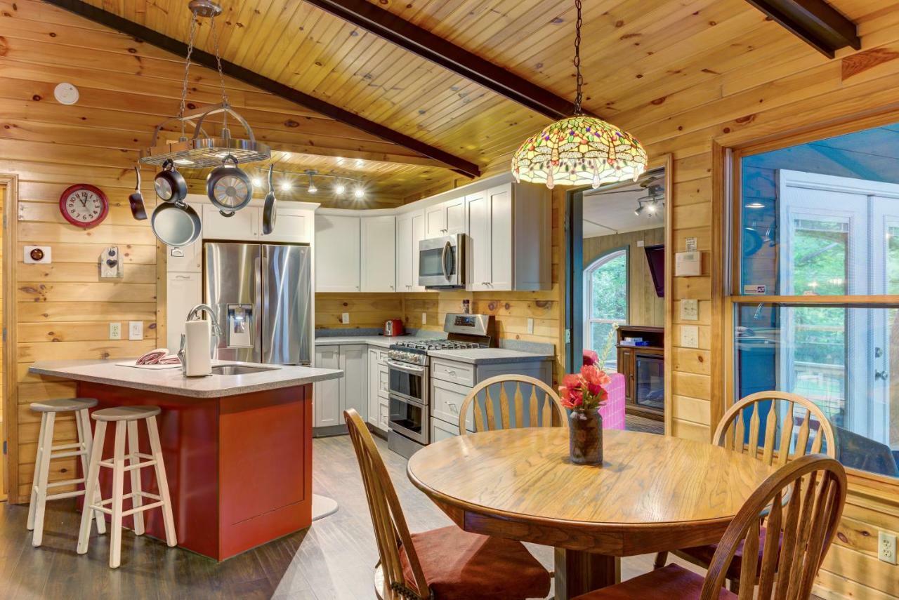 Coffee Creek Cabin Sautee Nacoochee Exteriör bild